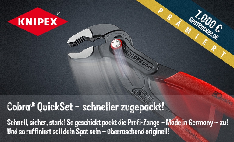 KNIPEX Kampagne prämiert!