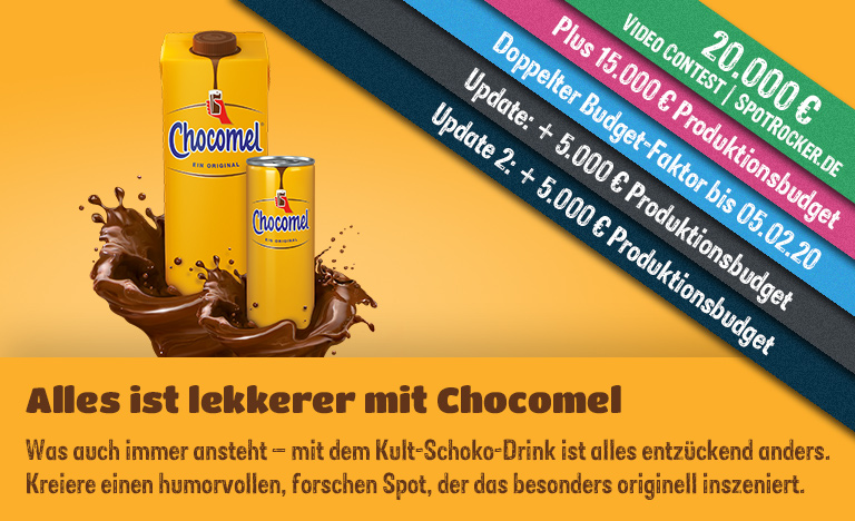 Chocomel / SPOTROCKER: Supergroßer, origineller 35.000 € Video Contest