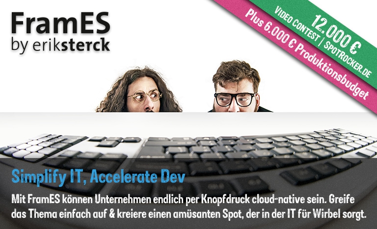 FramES / SPOTROCKER: Herausfordernder 18.000 € Video Contest mit Extra Creator Suppport