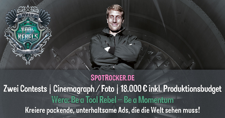 Wera: Zwei neuartige Contests: CINEMAGRAPH / FOTO / MEME